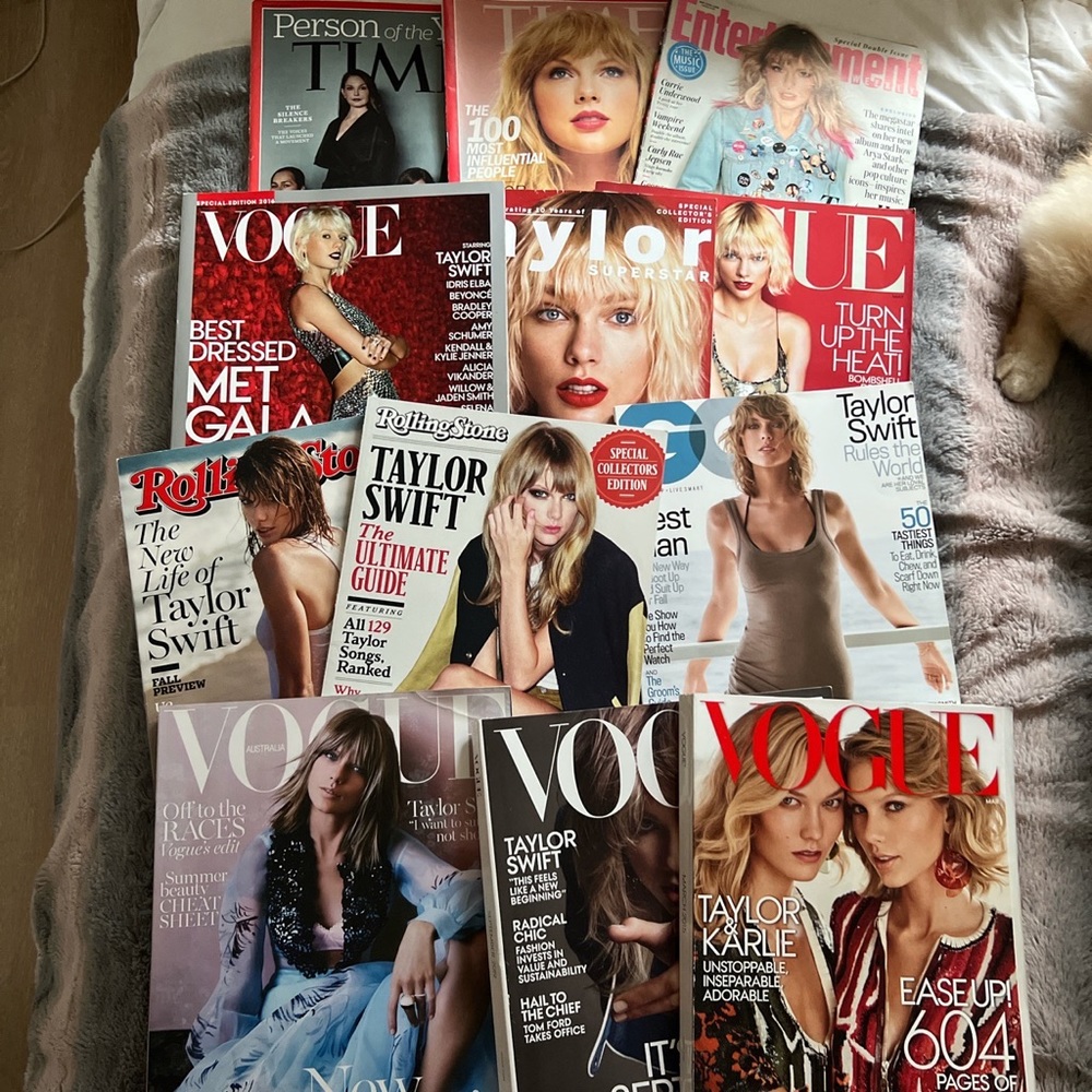 Taylor Swift Magazine Lot